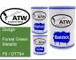 Preview: Dodge, Forest Green Metallic, F6 / DT794: 500ml Lackdose + 500ml Klarlack + 250ml Härter - Set, von ATW Autoteile West.